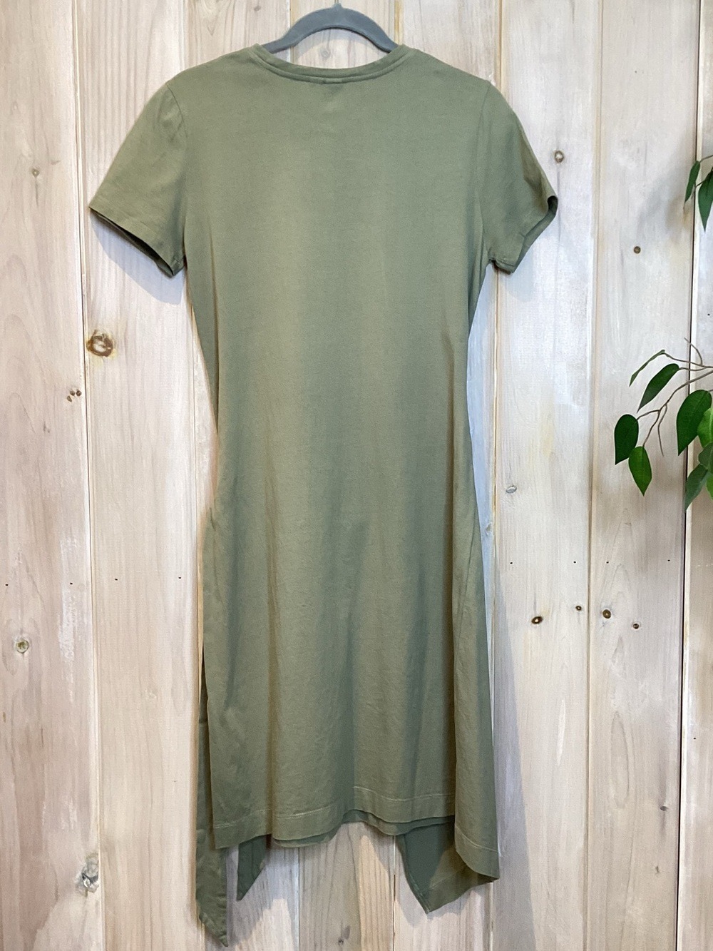 Anthropologie Dolan side tie faux wrap dress - Picture 4 of 7